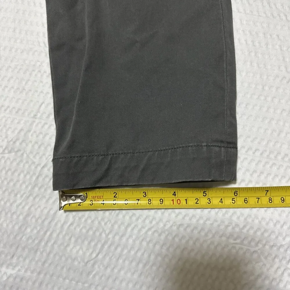 Mens All Saints Pipe Chino Trousers Size 30 Gray